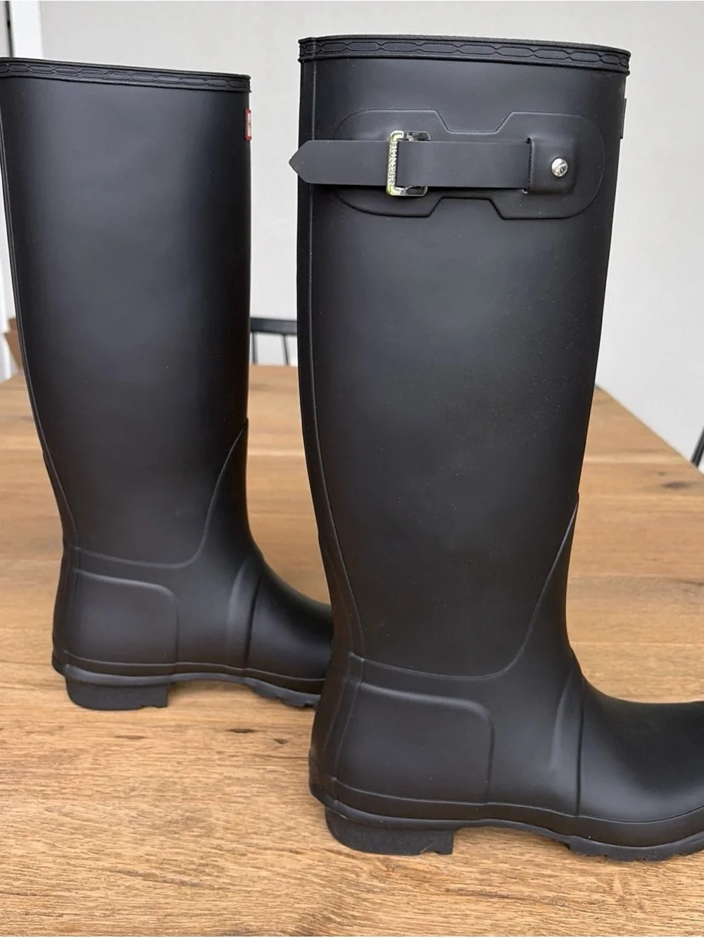 Hunter Original Tall Waterproof Rain Boots for Men - Black